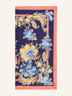 Etro Szalik Jedwabny blau