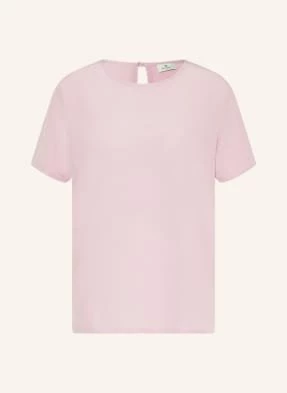 Etro T-Shirt Z Jedwabiu lila