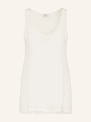 Etro Top Z Jedwabiu weiss