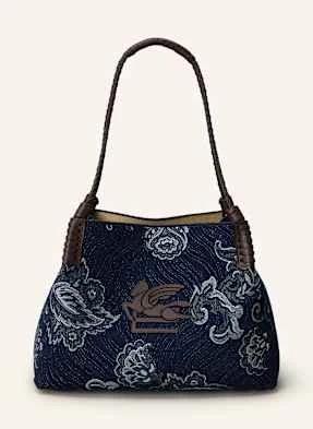 Etro Torba Shopper Libra Small blau