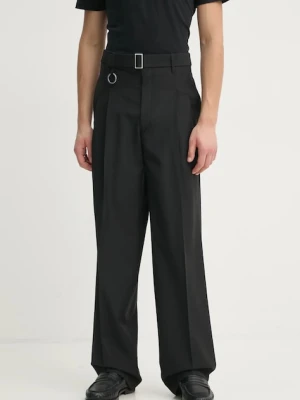 Études Studio spodnie z domieszką wełny