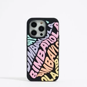 Etui iPhone 14 Pro silikon logo wielobarwne BIMBA Y LOLA