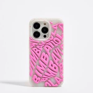 Etui iPhone 15 Pro silikon różowe BIMBA Y LOLA