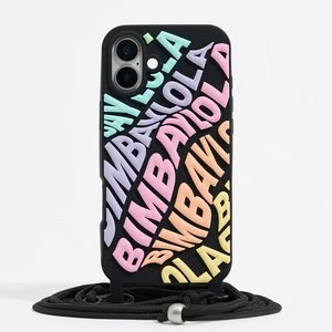 Etui iPhone 16 Plus silikon logo wielobarwne BIMBA Y LOLA