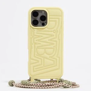 Etui iPhone 16 Pro Max silikon żółte BIMBA Y LOLA