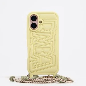 Etui iPhone 16 silikon żółte BIMBA Y LOLA