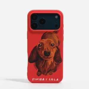 Etui iPhone 17 Pro Max teckel czerwone BIMBA Y LOLA