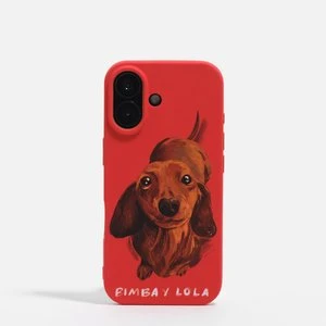 Etui iPhone 17 teckel czerwone BIMBA Y LOLA