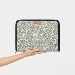 Zdjęcie produktu Etui Na Dokumenty Kaos Mini Beżowo-Czarne - Tous