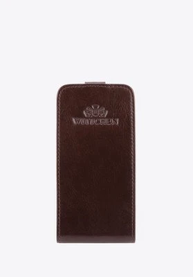 Etui na iPhone 4 ze skóry Wittchen