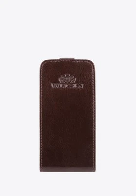 Etui na iPhone 4 ze skóry Wittchen