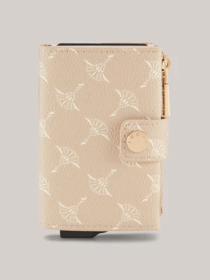 Etui na karty Cornflower Cortina C-Four z przegródką na monety w kolorze beżowym JOOP!
