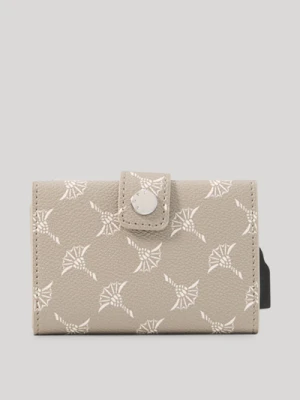 Etui na karty Cornflower Cortina C-Four z przegródką na monety w kolorze taupe JOOP!
