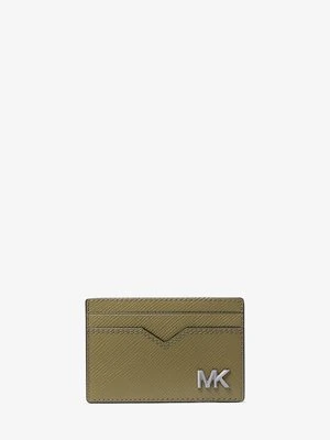Etui na karty Edisson ze skóry saffiano Michael Kors Mens