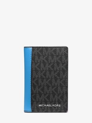 Etui na karty Hudson z charakterystycznym logo Michael Kors Mens