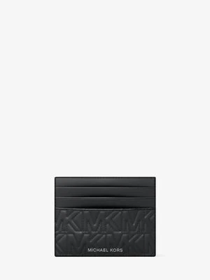 Etui na karty Hudson z pikowanym logo Michael Kors Mens