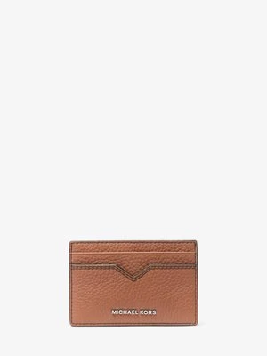 Etui na karty Hudson ze skóry groszkowej Michael Kors Mens