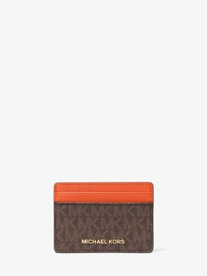 Etui na karty Jet Set z charakterystycznym logo MICHAEL Michael Kors