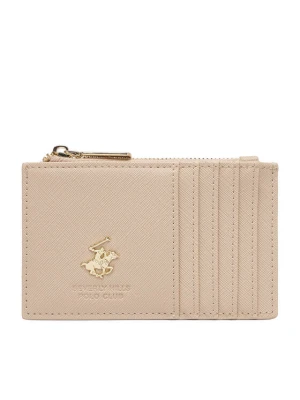 Etui na karty kredytowe Beverly Hills Polo Club CWBEO-BHPC-W1-003-AW26 Beżowy