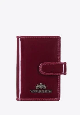 Etui na karty kredytowe bordowe Wittchen