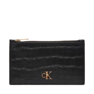 Etui na karty kredytowe Calvin Klein Ck Croc 6 Cc Cardcase LV04F1094G Czarny
