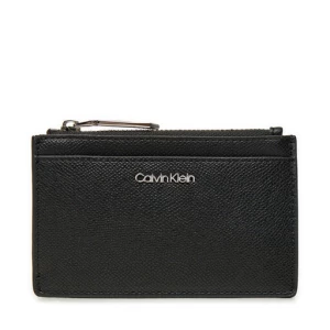 Etui na karty kredytowe Calvin Klein Ck Must Cardholder W/Zip_Caviar K60K613071 Czarny