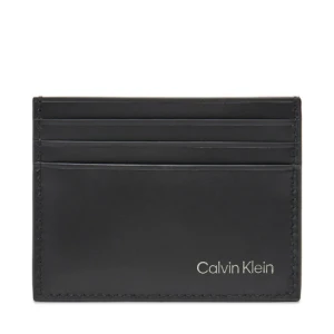 Etui na karty kredytowe Calvin Klein Ck Smooth Cardholder LV04D1104G Czarny