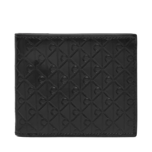 Etui na karty kredytowe Calvin Klein Embossed Emblem Billfold W/ Coin LV04D1129G Czarny