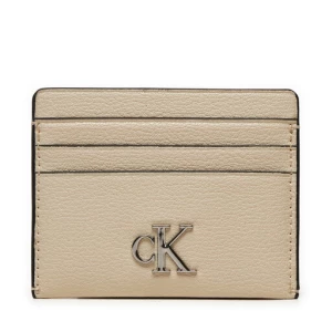 Etui na karty kredytowe Calvin Klein Jeans Minimal Monogram K60K612746 Écru