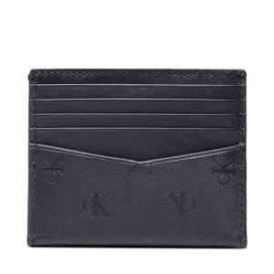 Etui na karty kredytowe Calvin Klein Jeans Monogram Soft Cardcase 10Cc Aop K50K510434 Czarny