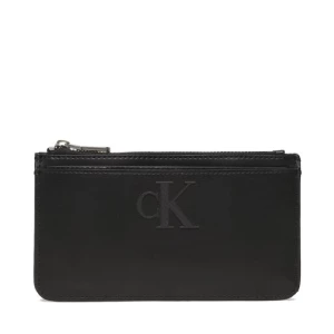 Etui na karty kredytowe Calvin Klein Jeans Sleek Coin Purse Solid K60K610338 Czarny