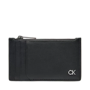 Etui na karty kredytowe Calvin Klein Metal Ck N/S Cardholder 6Cc K50K512287 Czarny