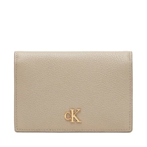 Etui na karty kredytowe Calvin Klein Min Monogram 6cc Flap Cardcase LV04F1063G Brązowy