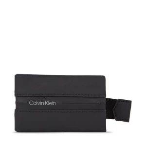Etui na karty kredytowe Calvin Klein Rubberized Slide Ccholder K50K510923 Ck Black BAX
