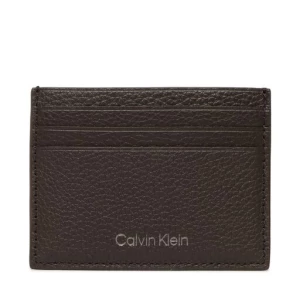 Etui na karty kredytowe Calvin Klein Warmth Cardholder 6Cc K50K507389 Brązowy