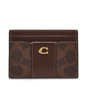 Etui na karty kredytowe Coach CBY80 Brązowy