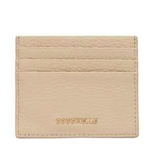 Etui na karty kredytowe Coccinelle MW5 Metallic Soft E2 MW5 12 95 01 Beżowy