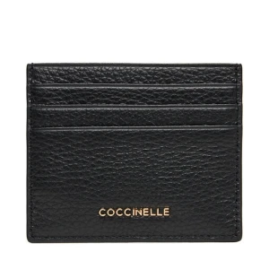 Etui na karty kredytowe Coccinelle MW5 Metallic Soft E2 MW5 12 95 01 Czarny