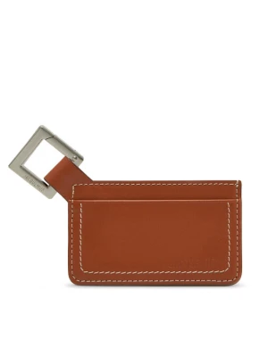 Etui na karty kredytowe JACQUEMUS 24E245SL125 Brązowy