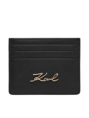 Etui na karty kredytowe KARL LAGERFELD B1W32034 Czarny