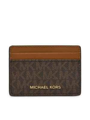 Etui na karty kredytowe MICHAEL Michael Kors 32F1GJ6D0B Brązowy