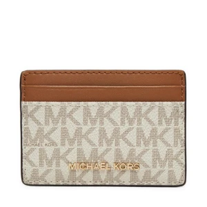 Etui na karty kredytowe MICHAEL Michael Kors 32F1GJ6D0B Écru