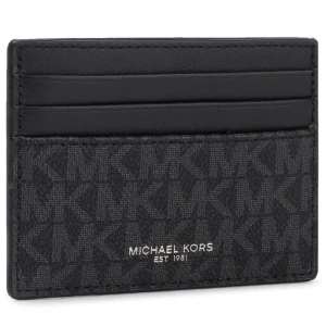 Etui na karty kredytowe MICHAEL Michael Kors Greyson 39F9LGYD2B Czarny