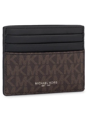 Etui na karty kredytowe MICHAEL Michael Kors Greyson 39F9LGYD2B Czarny