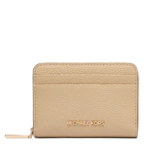 Etui na karty kredytowe MICHAEL Michael Kors Jet Set 32T4GJ6Z5L Beżowy jasny