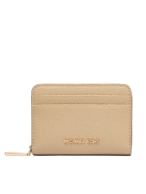 Etui na karty kredytowe MICHAEL Michael Kors Jet Set 32T4GJ6Z5L Beżowy jasny