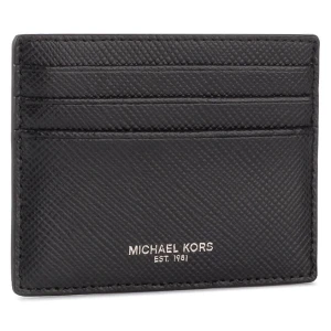 Etui na karty kredytowe MICHAEL Michael Kors Tall Card Case 39F6LHRD2L Czarny