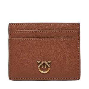 Etui na karty kredytowe PINKO Card Holder Simply AI 25-26 PCPL 103762 A29Q Brązowy