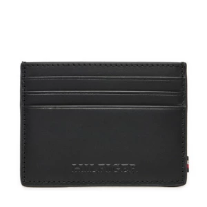 Etui na karty kredytowe Tommy Hilfiger Monotype Leather Credit Card Holder AM0AM12508 Czarny