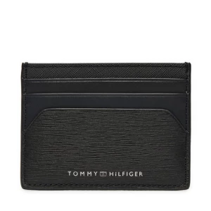 Etui na karty kredytowe Tommy Hilfiger Premium Business Leather Card Holder AM0AM12510 Czarny